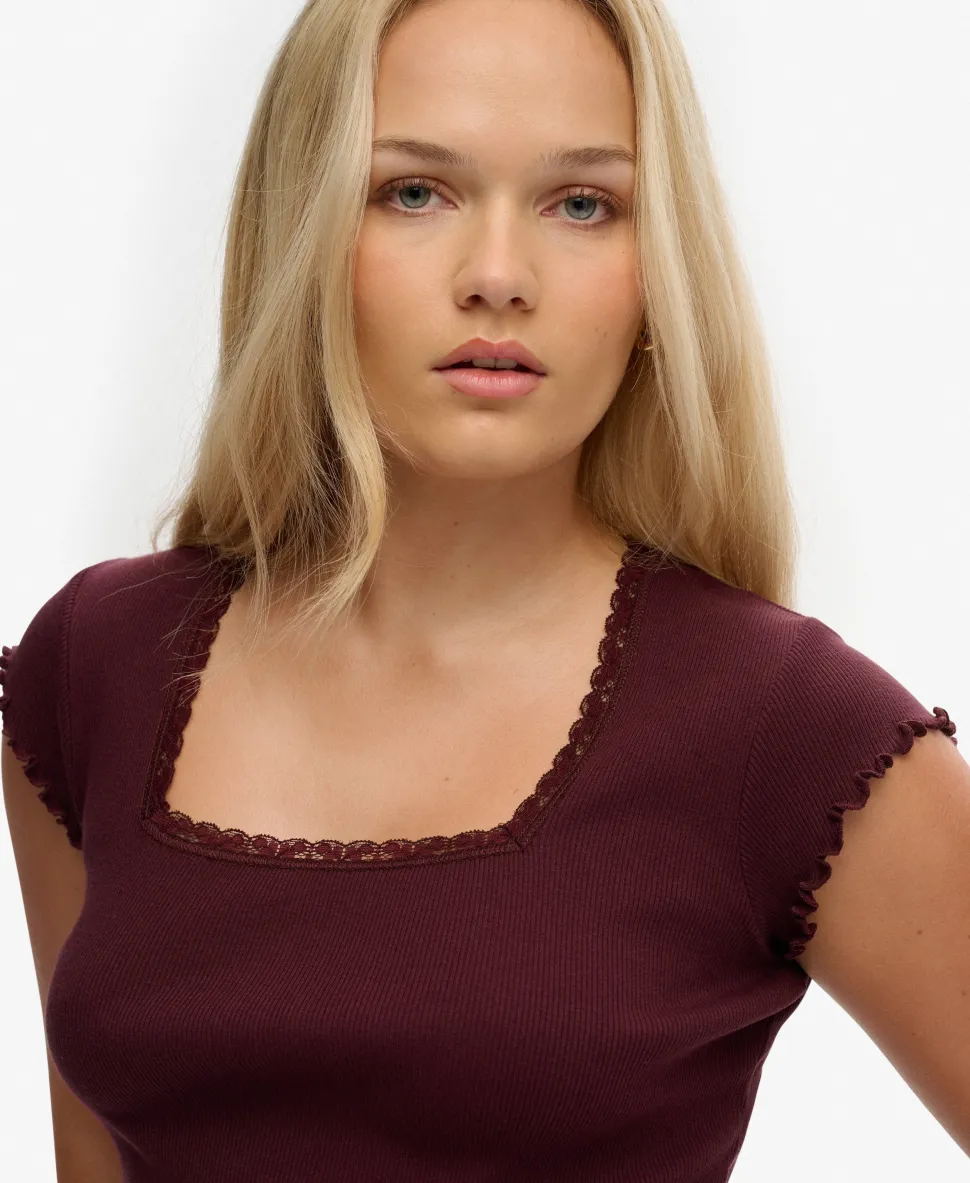 Athletic Essentials Square Neck T-Shirt