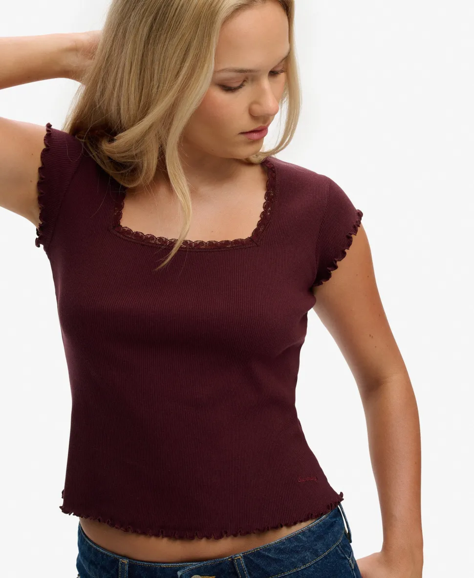 Athletic Essentials Square Neck T-Shirt