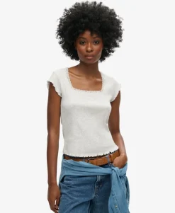 Athletic Essentials Square Neck Top