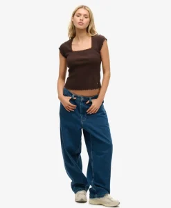 Athletic Essentials Square Neck Top