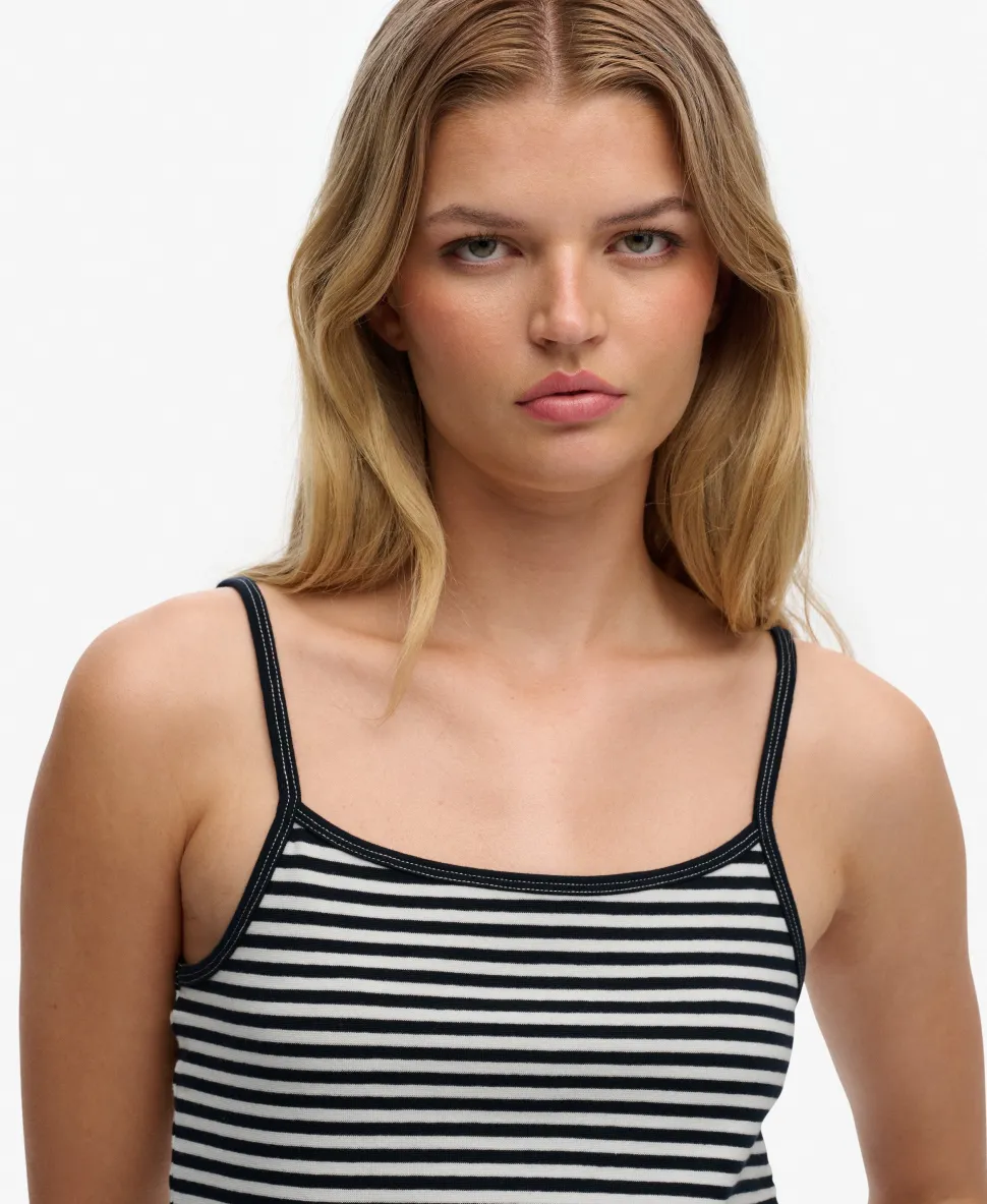 Athletic Essentials Stripe Cami Top