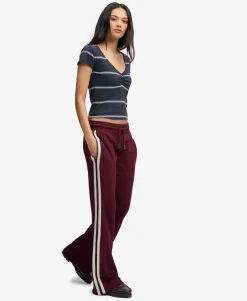 Athletic Essentials Stripe Flare Joggers