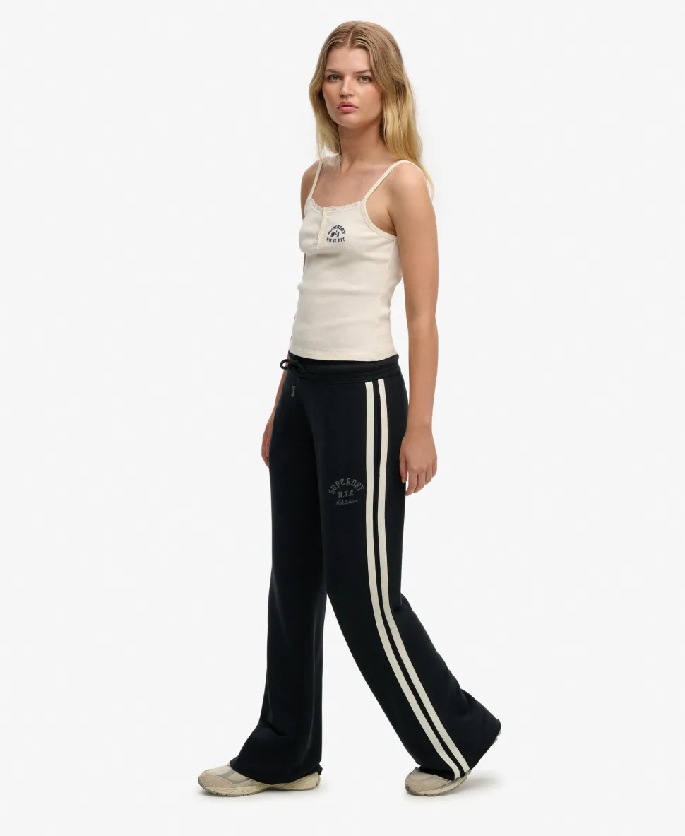 Athletic Essentials Stripe Flare Joggers