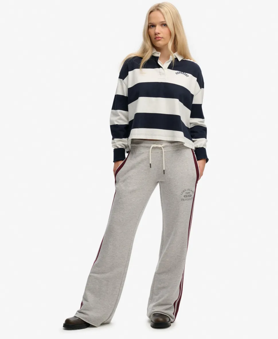 Athletic Essentials Stripe Flare Joggers