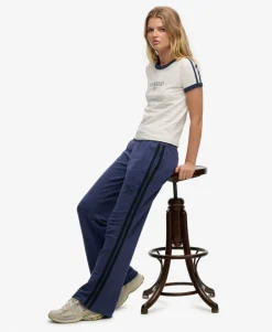 Athletic Essentials Stripe Flare Joggers