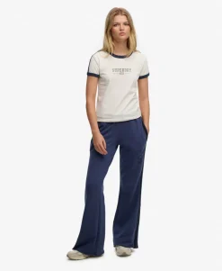 Athletic Essentials Stripe Flare Joggers