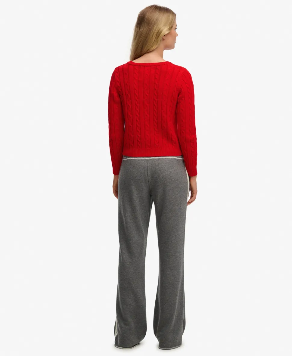 Athletic Essentials Stripe Flare Joggers