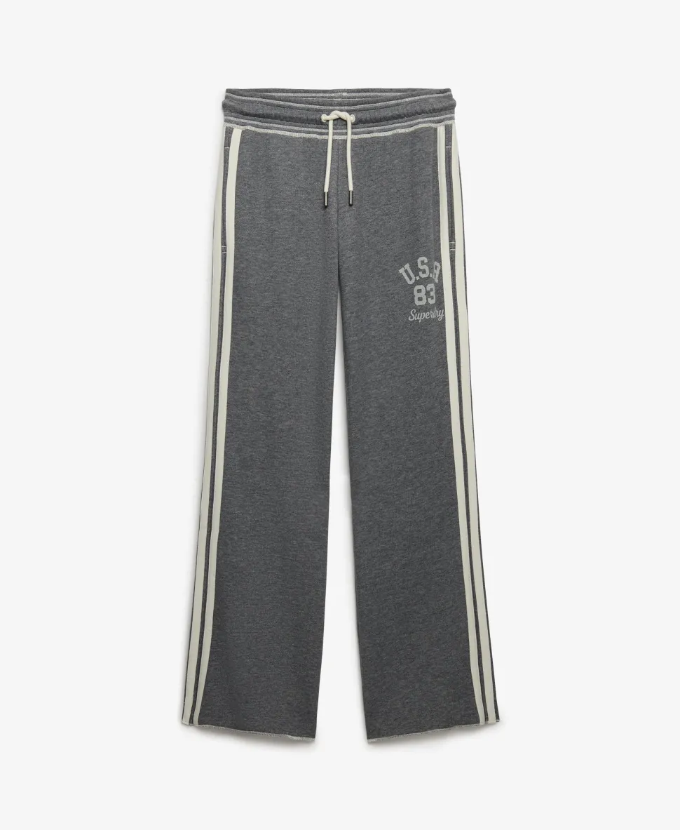 Athletic Essentials Stripe Flare Joggers