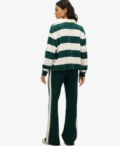 Athletic Essentials Stripe Flare Joggers
