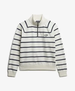 Athletic Essentials Stripe Half Zip Sweatshirt