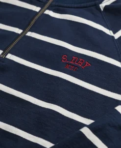 Athletic Essentials Stripe Half Zip Sweatshirt