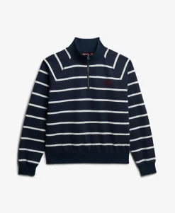 Athletic Essentials Stripe Half Zip Sweatshirt