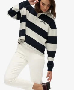 Athletic Essentials Stripe Rugby Top