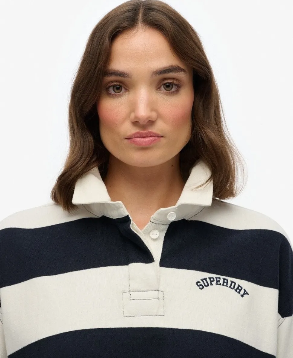 Athletic Essentials Stripe Rugby Top