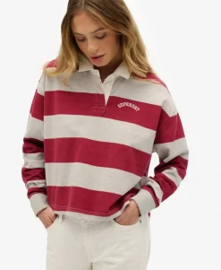 Athletic Essentials Stripe Rugby Top