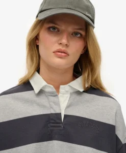 Athletic Essentials Stripe Rugby Top