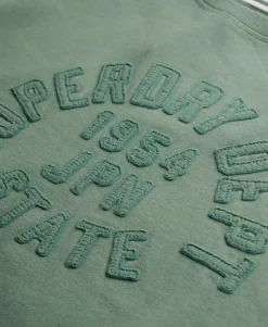 Athletic Essentials Tonal Applique Crew Sweatshirt