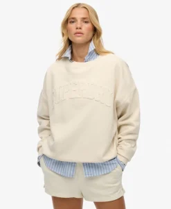Athletic Essentials Tonal Applique Crew Sweatshirt