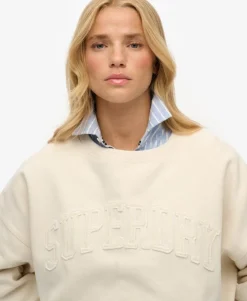 Athletic Essentials Tonal Applique Crew Sweatshirt