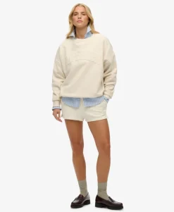 Athletic Essentials Tonal Applique Crew Sweatshirt