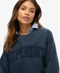 Athletic Essentials Tonal Applique Crew Sweatshirt