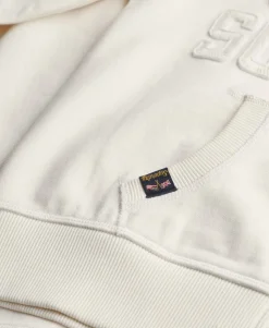 Athletic Essentials Tonal Cropped Zip Hoodie