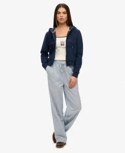 Athletic Essentials Tonal Cropped Zip Hoodie