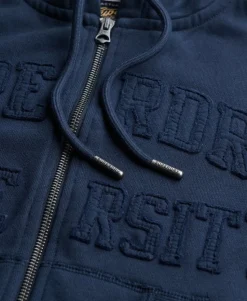 Athletic Essentials Tonal Cropped Zip Hoodie