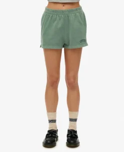 Athletic Essentials Tonal Embroidered Shorts