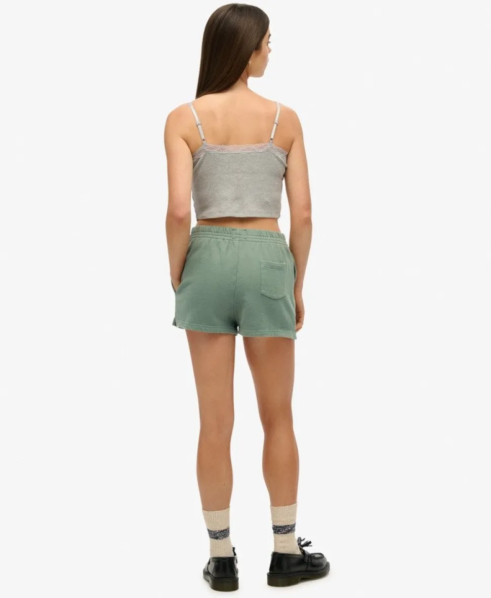Athletic Essentials Tonal Embroidered Shorts