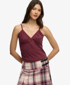 Athletic Essentials Trim V-Neck Vest Top