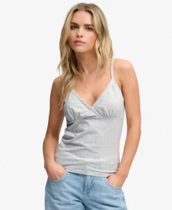 Athletic Essentials Trim V-Neck Vest Top