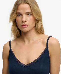 Athletic Essentials V Neck Pointelle Cami Top