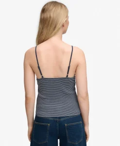 Athletic Essentials V-Neck Waffle Cami Top