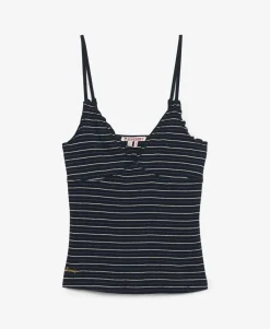 Athletic Essentials V-Neck Waffle Cami Top