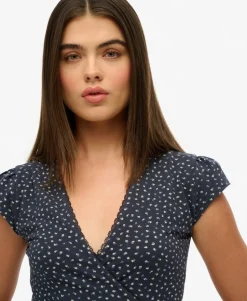 Athletic Essentials Wrap Dress