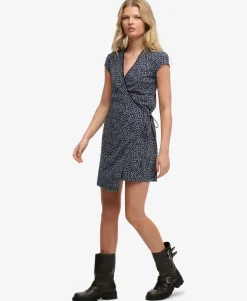 Athletic Essential Wrap Dress