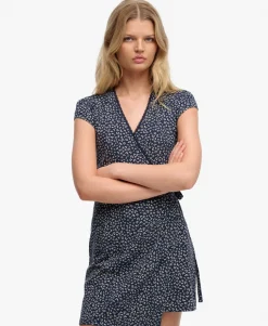 Athletic Essential Wrap Dress