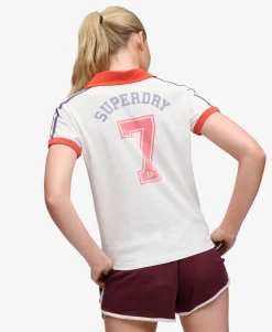 Athletic Football Collared T-shirt