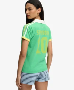 Athletic Football Collared T-shirt