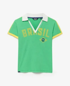 Athletic Football Collared T-shirt