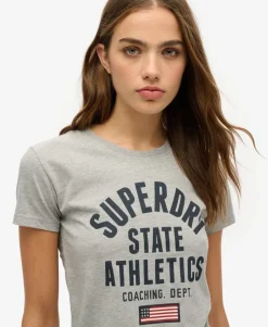 Athletic Graphic Fitted T-Shirt