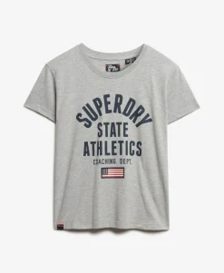 Athletic Graphic Fitted T-Shirt