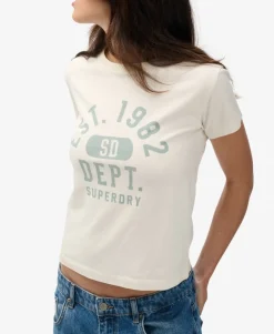 Athletic Graphic Fitted T-Shirt