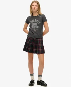 Athletic Graphic Fitted T-Shirt