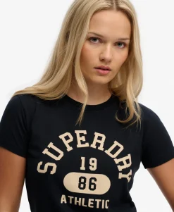 Athletic Graphic Fitted T-Shirt