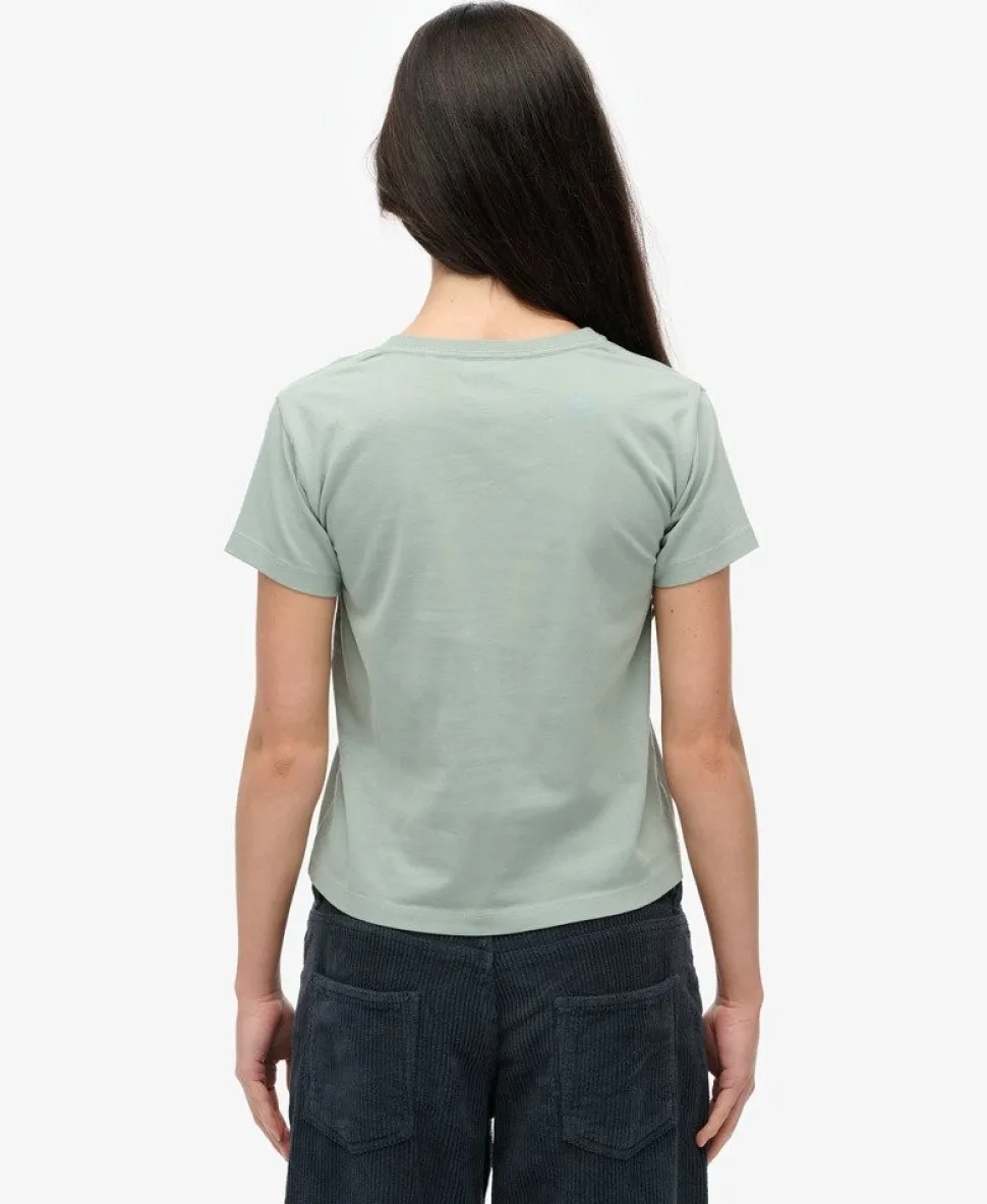 Athletic Graphic Fitted T-Shirt