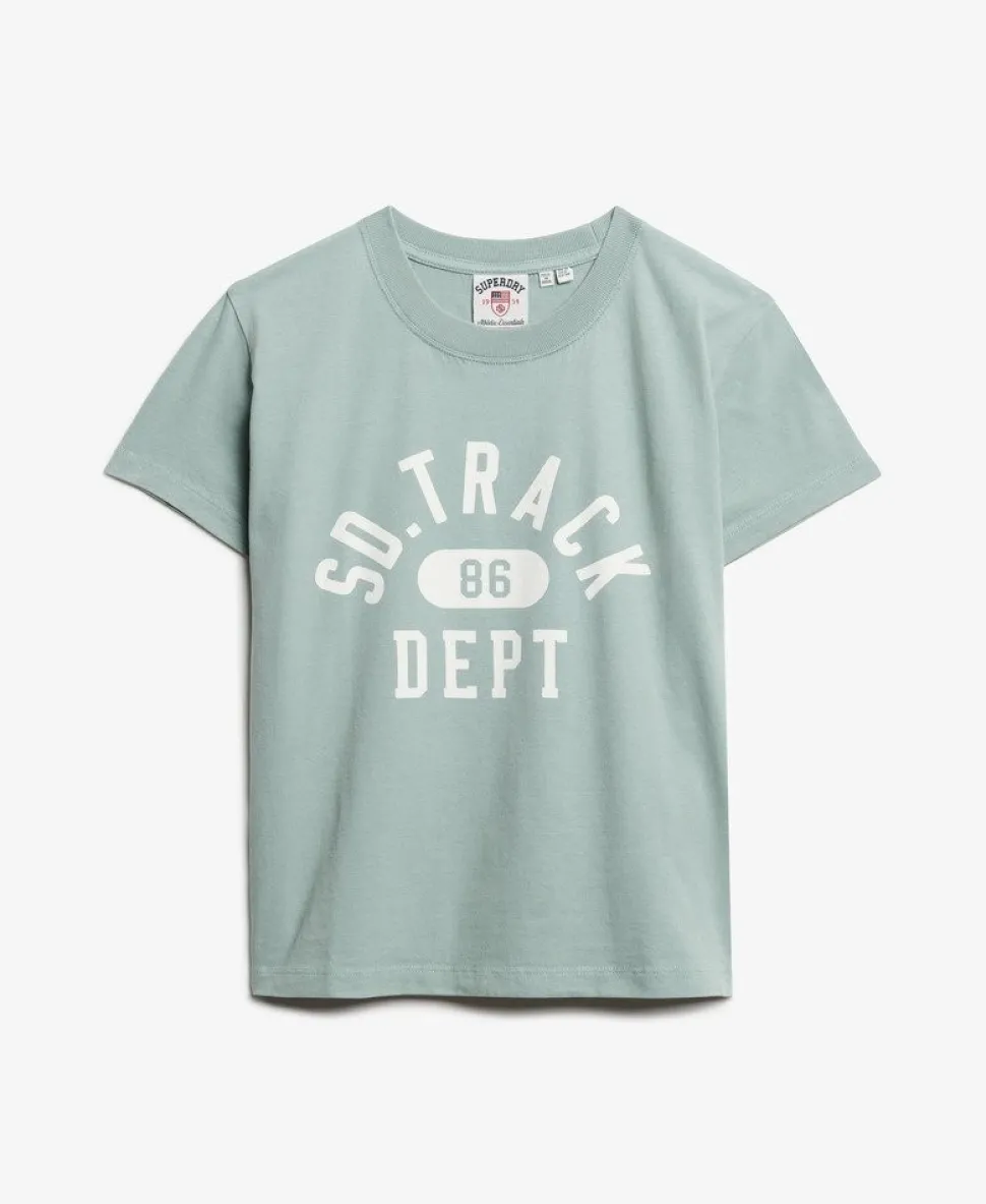 Athletic Graphic Fitted T-Shirt