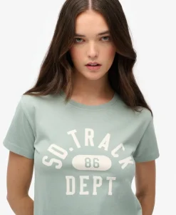 Athletic Graphic Fitted T-Shirt