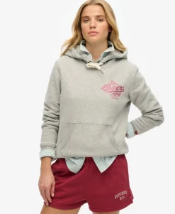 Athletic Metallic Hoodie